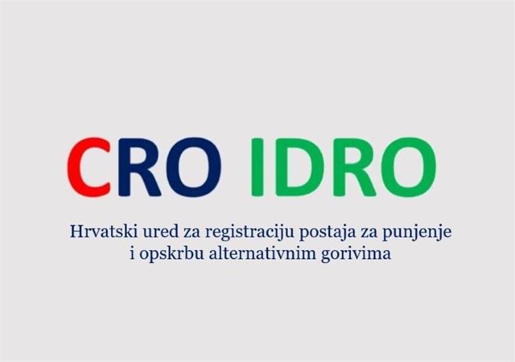 CRO IDRO - Hrvatski ured za registraciju postaja za punjenje i opskrbu alternativnim gorivima